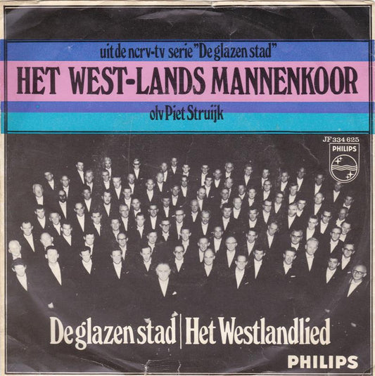 Westlands Mannenkoor - De Glazen Stad 35476 Vinyl Singles Vinyl Goed / Hoes Goed
