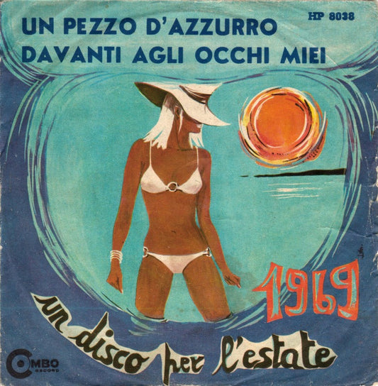 I Combos - Un Pezzo D'azzurro 03903 Vinyl Singles Vinyl Goed / Hoes Goed