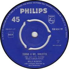 Willy Alberti - Torna A Me Violetta 13519 Vinyl Singles Vinyl Goed / Hoes Goed