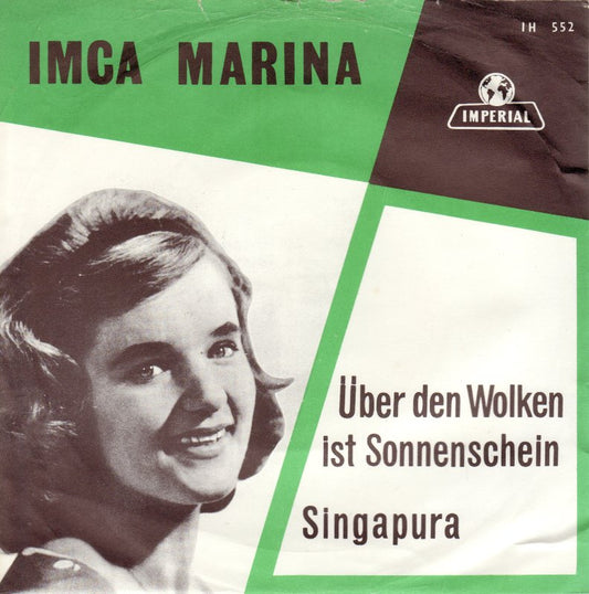 Imca Marina - Uber Den Wolken Ist Sonnenschein 35116 Vinyl Singles Vinyl Goed / Hoes Goed
