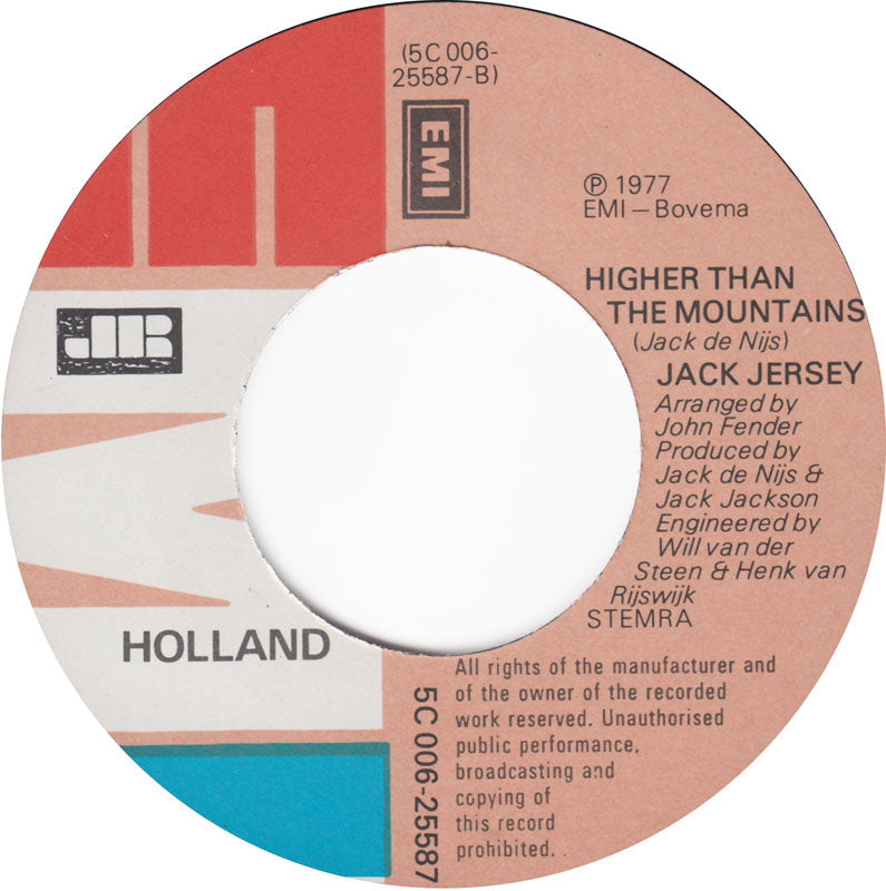 Jack Jersey - On This Night Of A Thousand Stars 29848 Vinyl Singles Vinyl Goed / Hoes Goed