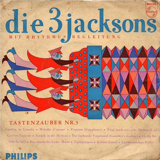 3 Jacksons - Tastenzauber Nr. 3 13853 Vinyl Singles EP Vinyl Goed / Hoes Goed