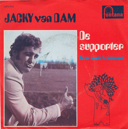 Jacky Van Dam - De Supporter 04863 Vinyl Singles Vinyl Goed / Hoes Goed