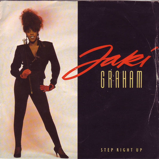 Jaki Graham - Step Right Up 16454 Vinyl Singles Vinyl Goed / Hoes Goed