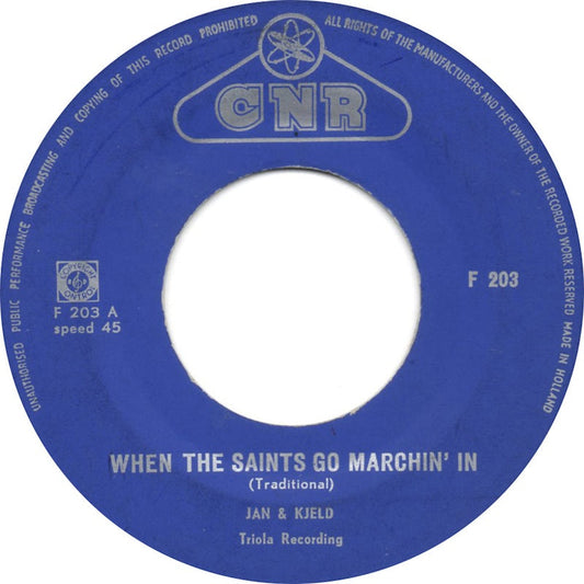 Jan & Kjeld - When The Saints Go Marchin In 15692 Vinyl Singles Vinyl Goed / Hoes Generic