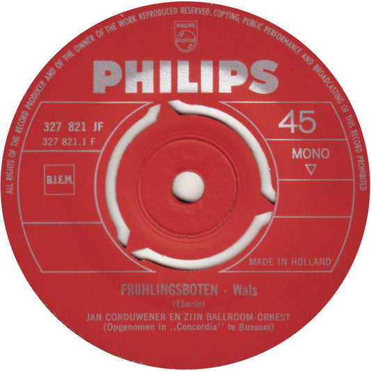 Jan Corduwener - Fruhlingsboten 13784 Vinyl Singles Vinyl Goed / Hoes Goed