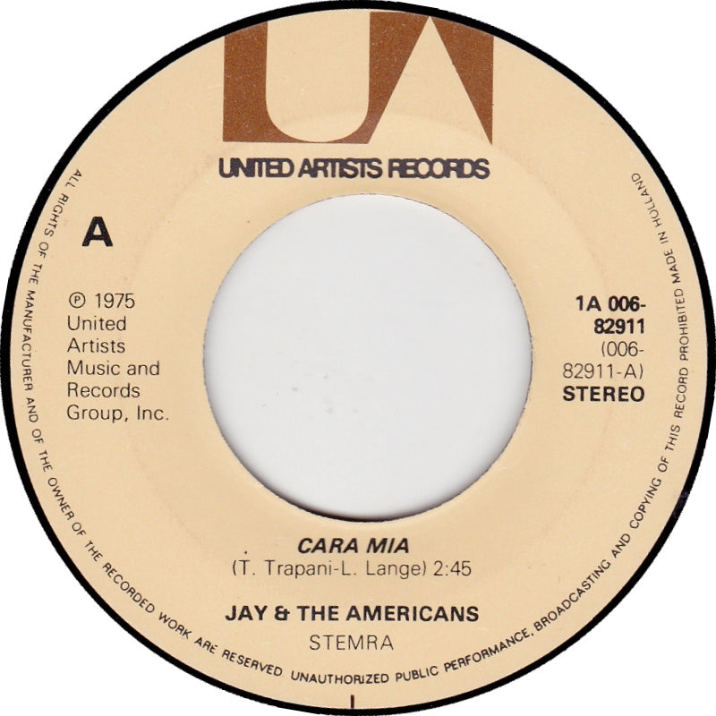 Jay & The Americans - Cara Mia 16233