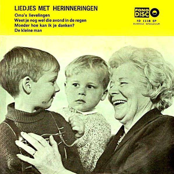 Jef Somers, Jenny Roos - Liedjes Met Herinneringen 39883 Vinyl Singles EP Vinyl Goed / Hoes Goed