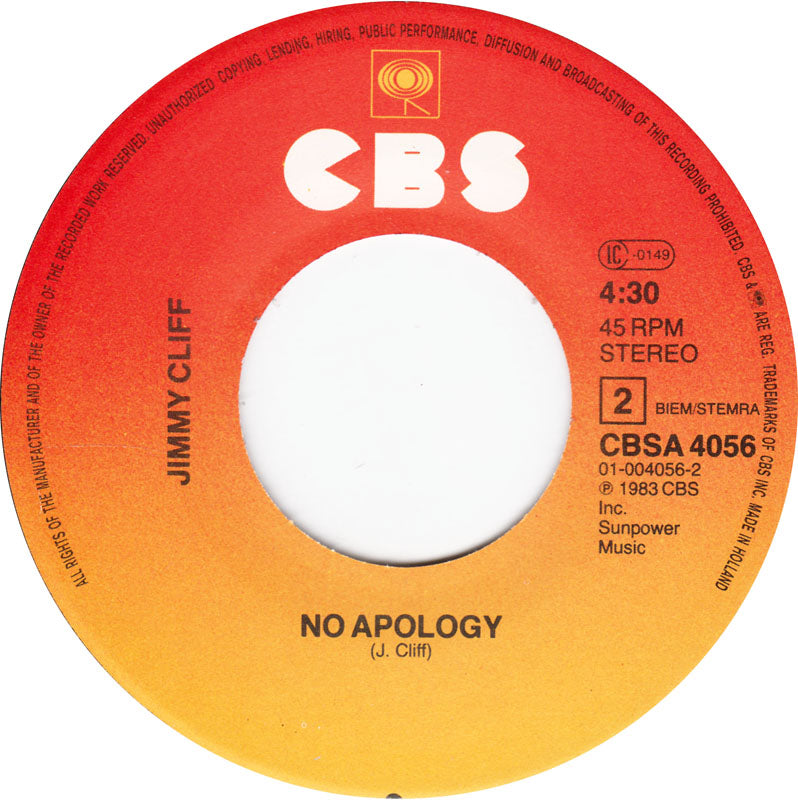 Jimmy Cliff - We All Are One 30087 Vinyl Singles Vinyl Goed / Hoes Goed