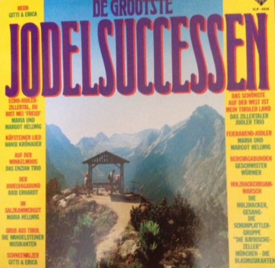Various - De Grootste Jodelsuccessen (LP) 52035 Vinyl LP Vinyl Goed / Hoes Goed