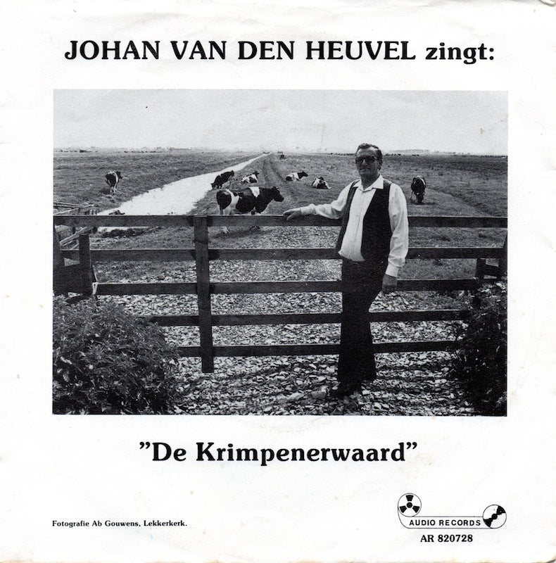 Johan van den Heuvel - De Krimpenerwaard 40281 Vinyl Singles Vinyl Goed / Hoes Goed