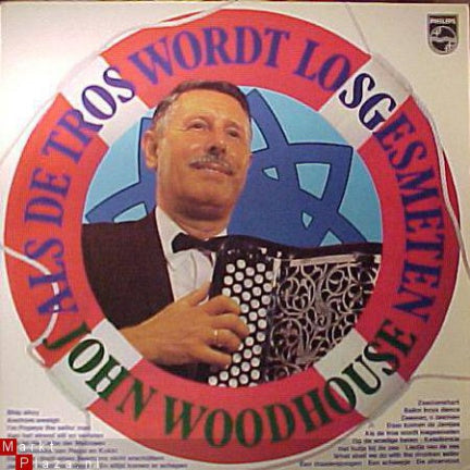 John Woodhouse - Als de Tros Wordt Losgesmeten (LP) 43462 Vinyl LP Vinyl Goed / Hoes Goed