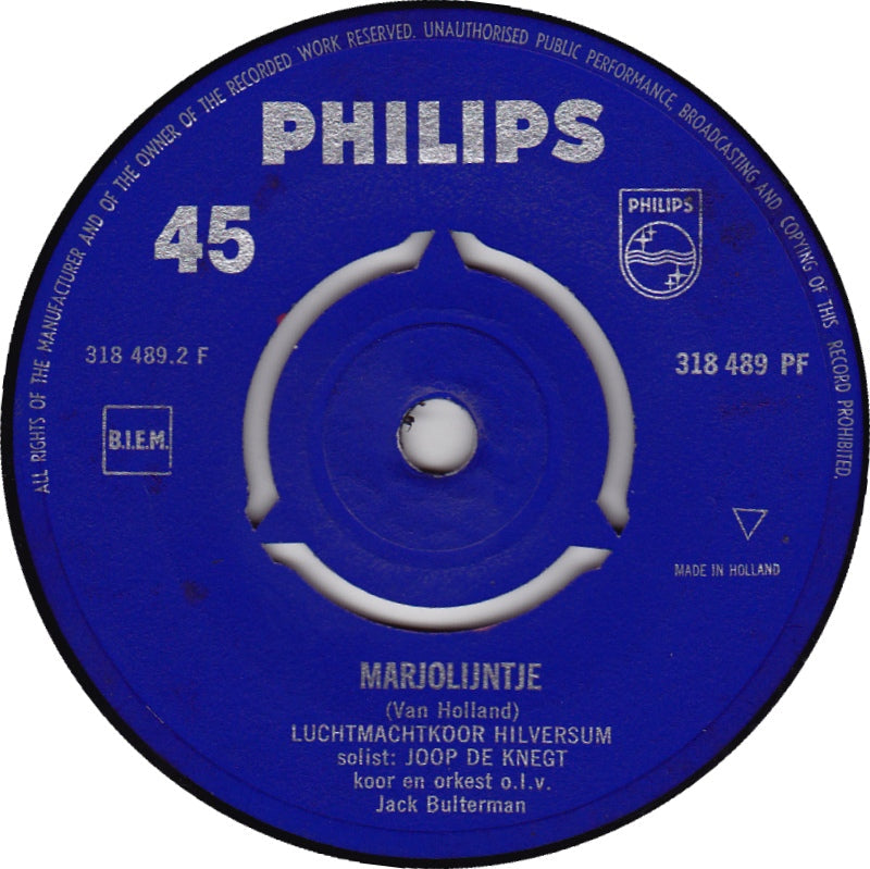 Joop De knegt - Wij Zwaaien Af 10712 Vinyl Singles Vinyl Goed / Hoes Goed