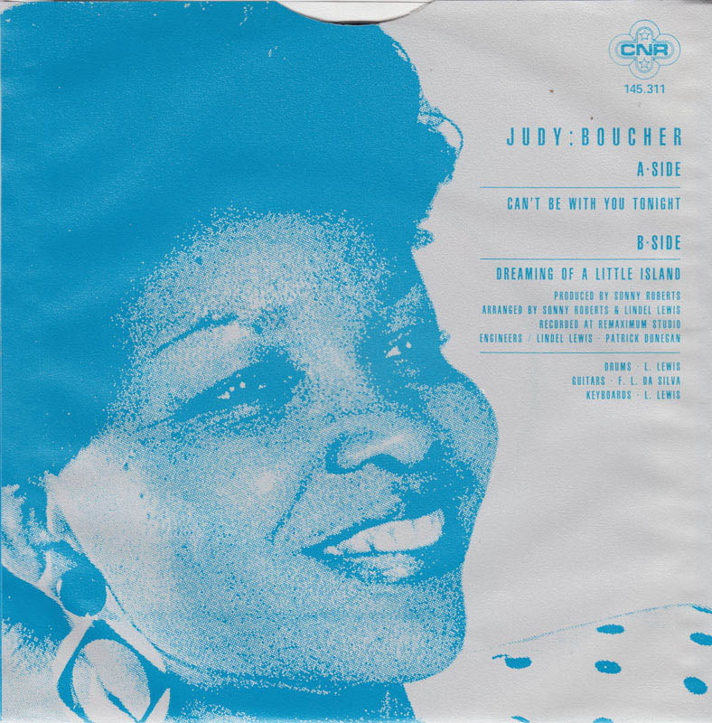 Judy Boucher - Can't Be With You Tonight 24070 Vinyl Singles Vinyl Goed / Hoes Goed