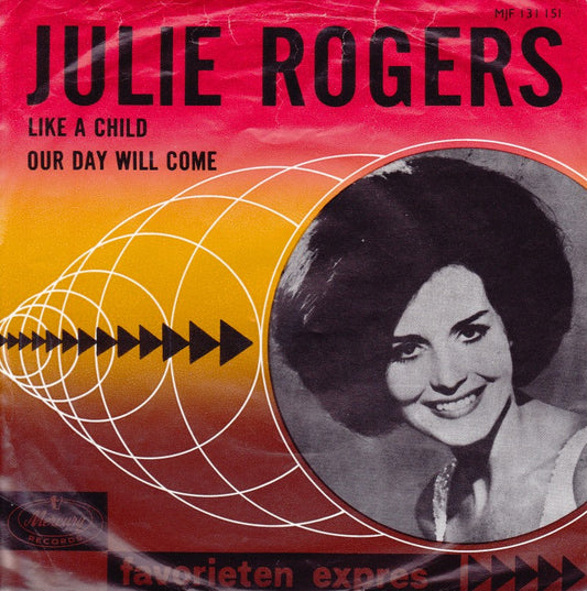 Julie Rogers - Like A Child 43533 Vinyl Singles Vinyl Goed / Hoes Goed