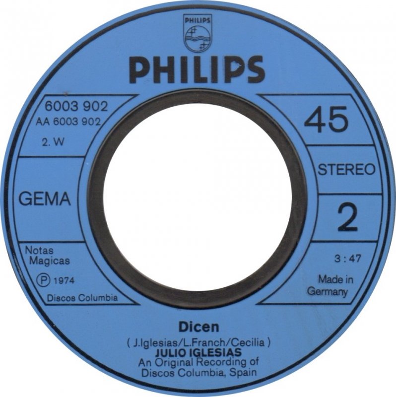 Julio Iglesias - En Cualquier Parte 30138 Vinyl Singles Vinyl Goed / Hoes Goed