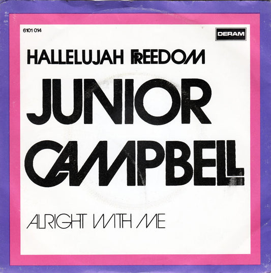 Junior Campbell - Hallelujah Freedom 15866 Vinyl Singles Vinyl Goed / Hoes Goed