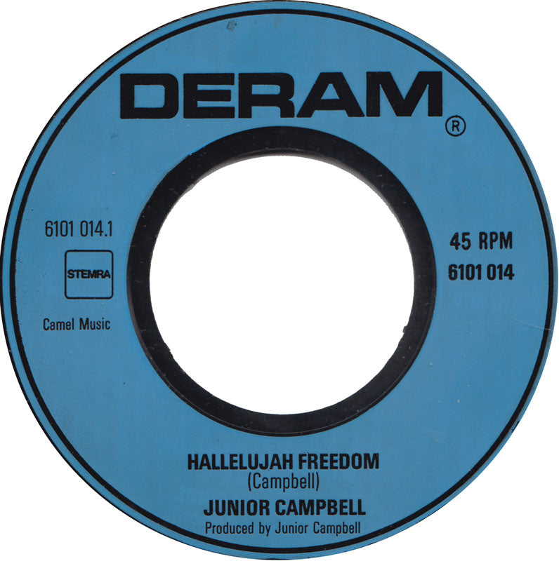 Junior Campbell - Hallelujah Freedom 15866 Vinyl Singles Vinyl Goed / Hoes Goed