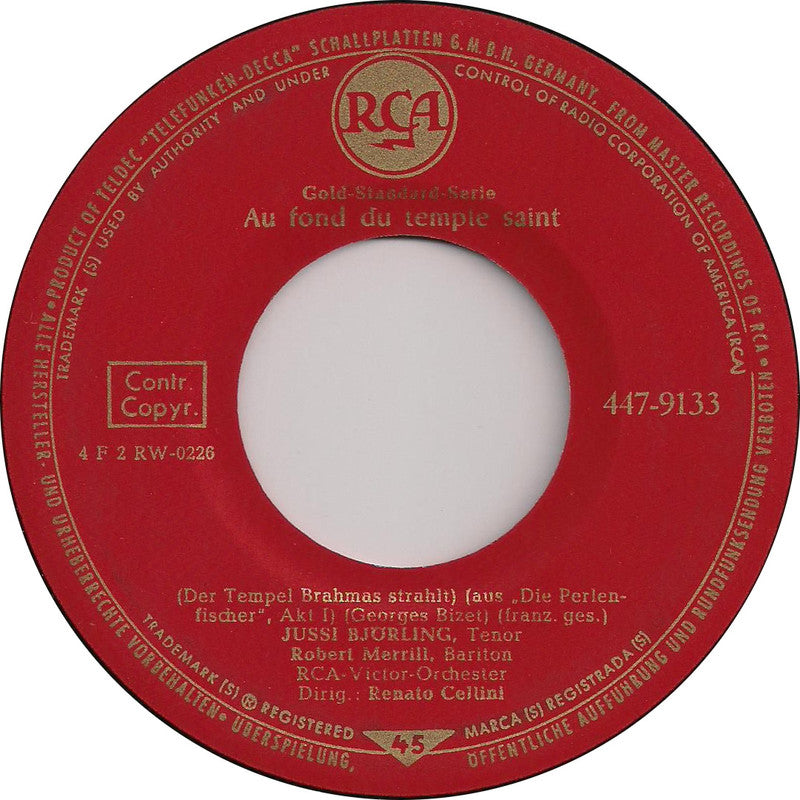 Jussi Bjorling Met Robert Merrill - In Un Coupe 29530 Vinyl Singles Vinyl Goed / Hoes Generic