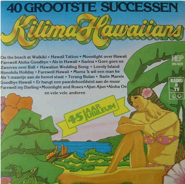 Kilima Hawaiians - 40 Grootste Successen (LP) 44931 Vinyl LP Vinyl Goed / Hoes Goed