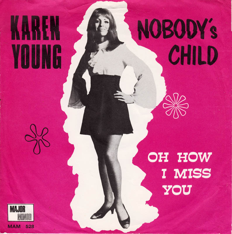 Karen Young - Nobody's Child 40342 Vinyl Singles Vinyl Goed / Hoes Goed