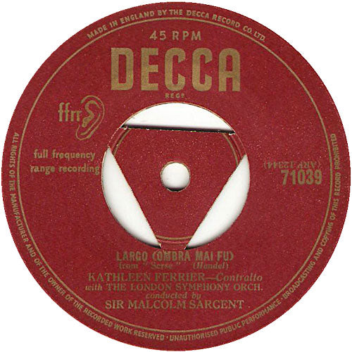 Kathleen Ferrier - O Rest In The Lord 03755
