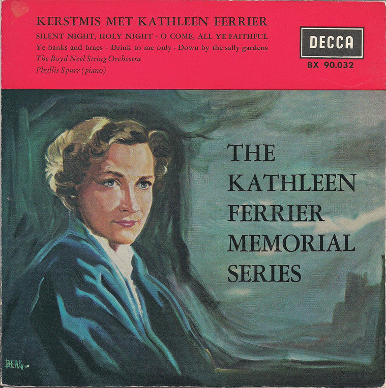 Kathleen Ferrie - Kerstmis Met Kathleen Ferrier 05231 Vinyl Singles EP Vinyl Goed / Hoes Goed