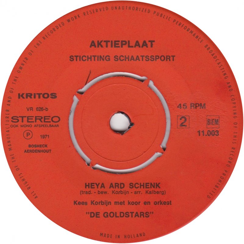 Kees Korbijn - Ard Die Has De Wereld Cup Heya Ard Schenk Ra Ta Ta 18949