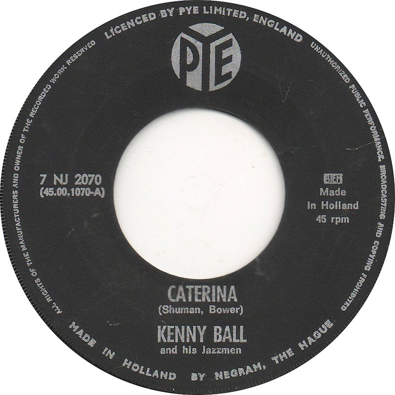 Kenny Ball And His Jazzmen - Caterina 15828