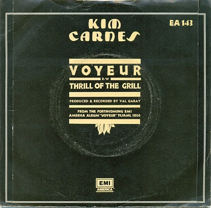 Kim Carnes - Voyeur 27059 Vinyl Singles Vinyl Goed / Hoes Goed