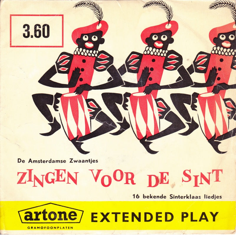 Amsterdamse Zwaantjes - Zingen Voor De Sint Vinyl Singles Vinyl Zeer Goed / Hoesje Goed "VINYLSINGLES.NL"