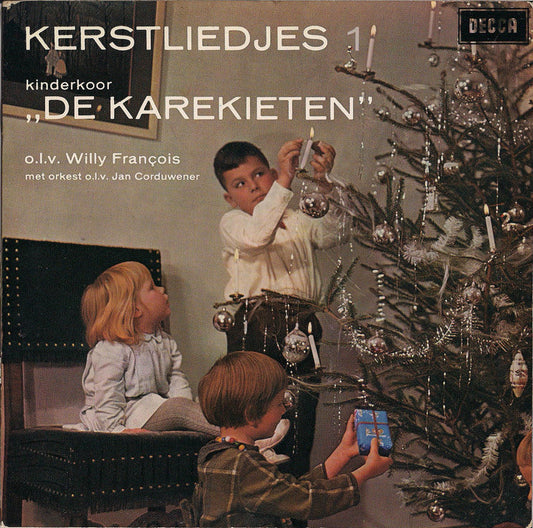 Kinderkoor De Karekieten - Kerstliedjes 1 34885 Vinyl Singles EP Vinyl Goed / Hoes Goed