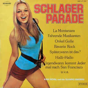 King Royal Und Die Olympic-Singers - Schlager Parade (LP) 42252 Vinyl LP Vinyl Goed / Hoes Goed