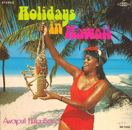 Awapuli Hula Band - Holidays In Hawaii (LP) 43214 Vinyl LP Vinyl Goed / Hoes Goed