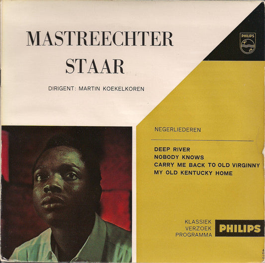 Mastreechter Staar - Negerliederen 38028 Vinyl Singles EP Vinyl Goed / Hoes Goed
