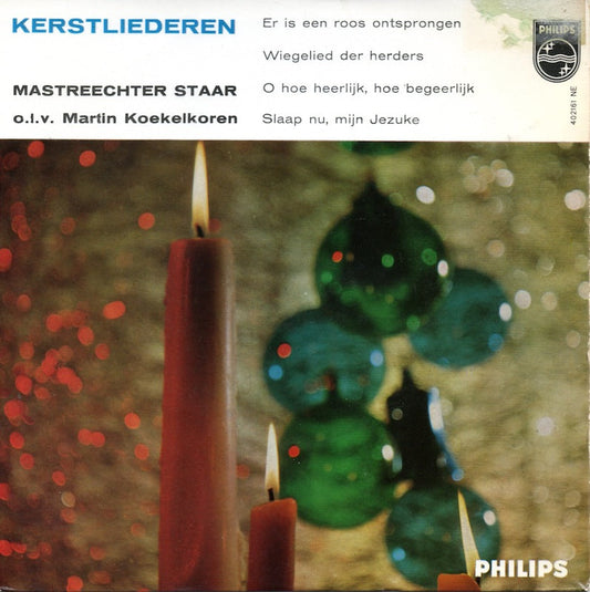 Mastreechter Staar, Martin Koekelkoren - Kerstliederen 13752 Vinyl Singles EP Vinyl Goed / Hoes Goed