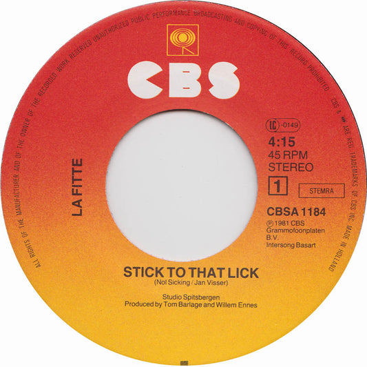 Lafitte - Stick To That Lick 38694 Vinyl Singles Vinyl Goed / Hoes Generic
