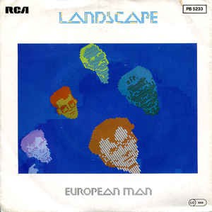 Landscape - European Man 18325 Vinyl Singles Vinyl Goed / Hoes Goed