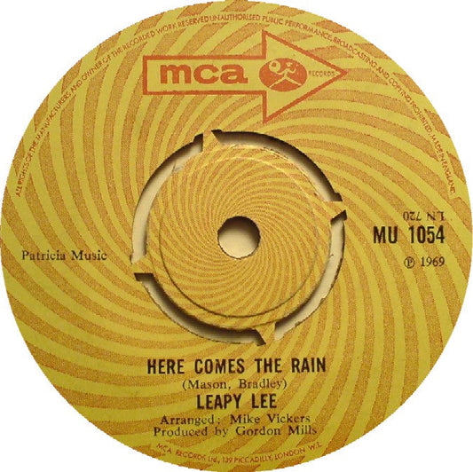 Leapy Lee - Here Comes The Rain 42485 Vinyl Singles EP Vinyl Goed / Hoes Generic