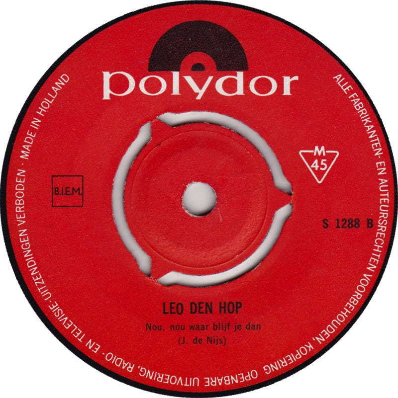 Leo den Hop - Antoinette 13140 Vinyl Singles Vinyl Goed / Hoes Goed