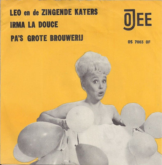 Leo En De Zingende Katers - Irma La Douce 03364 Vinyl Singles Vinyl Goed / Hoes Goed