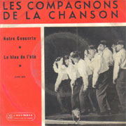 Les Compagnons De La Chanson - Notre Concerto 37654 (B) Vinyl Singles Vinyl Goed / Hoes Goed