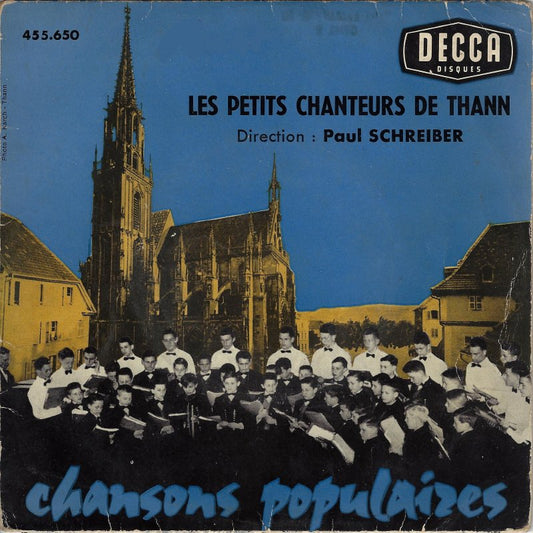 Les Compagnons Des Petits Chanteurs De Thann - Chansons Populaires 13714 Vinyl Singles EP Vinyl Goed / Hoes Goed