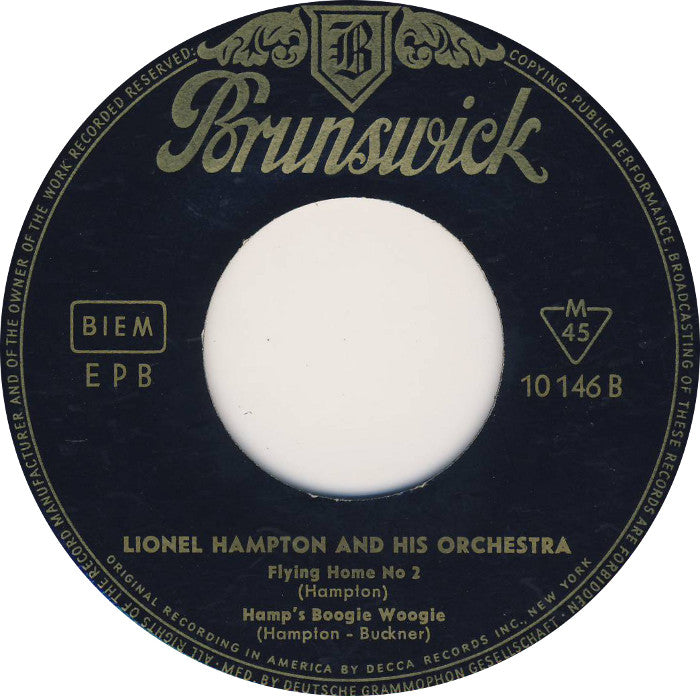 Lionel Hampton - Air Mail Special 03863 Vinyl Singles EP Vinyl Goed / Hoes Goed