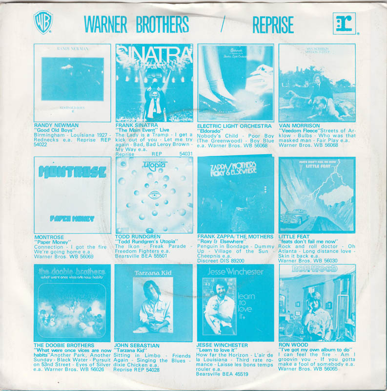 Little Feat - Long Distance Love 33323 Vinyl Singles Vinyl Goed / Hoes Goed