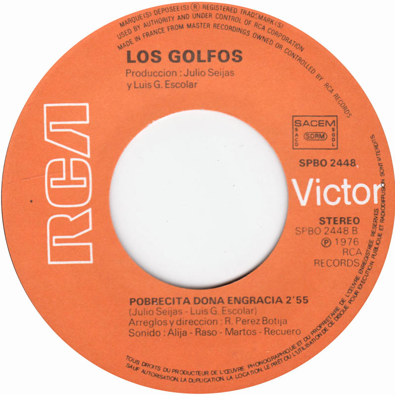 Los Golfos - Que Pasa Contigo, Tio 10013