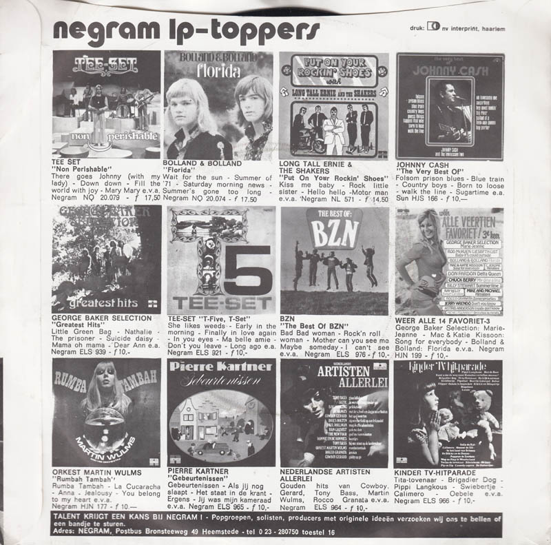 Los Pekenikes - Transoceanico A Bucaramanga 17941 Vinyl Singles Vinyl Goed / Hoes Goed