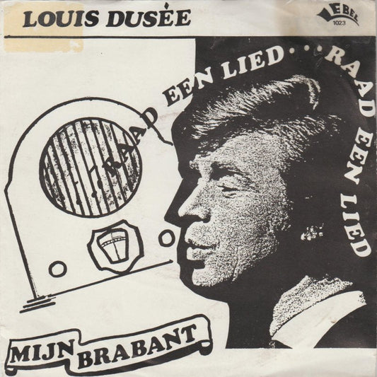 Louis Dusée - Raad 'n Lied 43343 Vinyl Singles Vinyl Goed / Hoes Goed