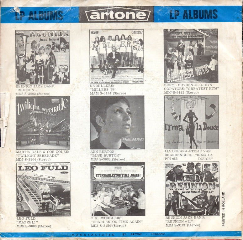 Louis van Dijk - A Whiter Shade Of Pale 32217 Vinyl Singles Vinyl Goed / Hoes Goed