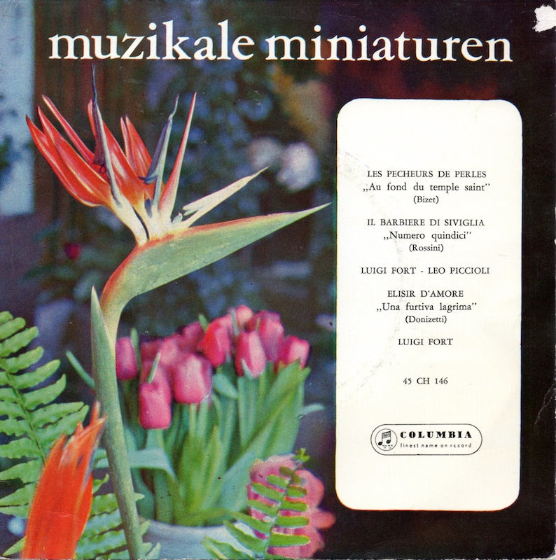 Luigi Port - Les Pecheurs De Perles 06477 Vinyl Singles Vinyl Goed / Hoes Goed